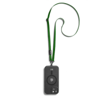 Green Leatherite Crossbody Phone Lanyard - Strap